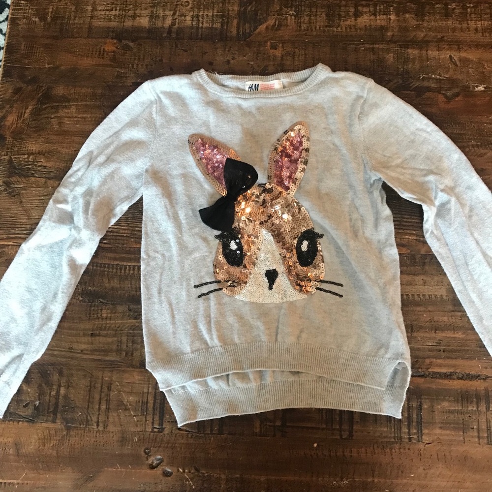 Bunny sweater!